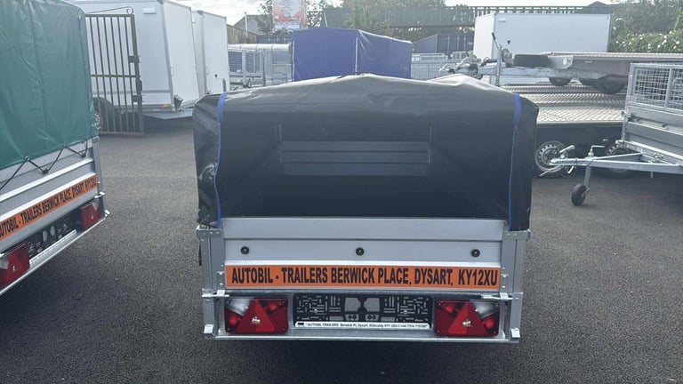 image for BRAND NEW 6FT X 4FT SINGLE AXLE TRAILER WITH FRAME AND COVER (50CM)