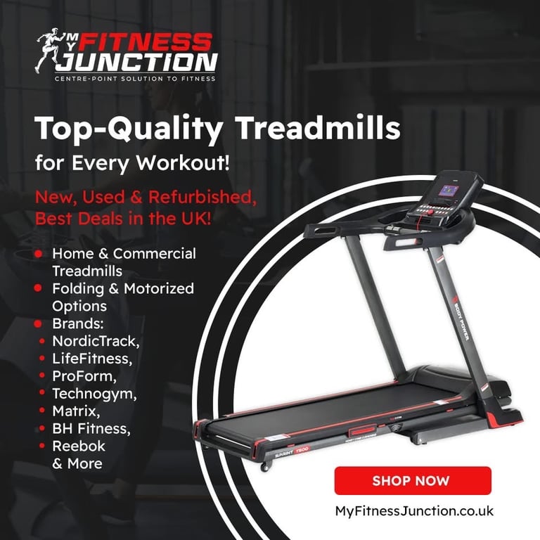 Neo black Treadmills with handrail  (Free DELIVERY ALL OVER THE UK )