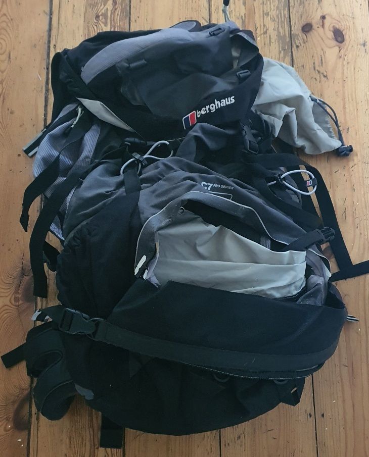 For sale is Berghaus C7 Pro Series Bioflex 70+10 backpack.