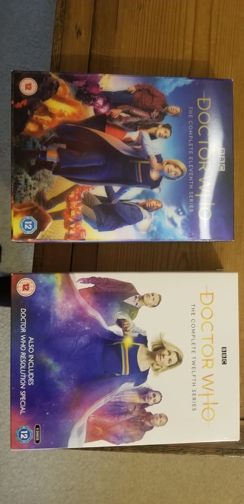 image for Dr who series 11 and 12 box sets