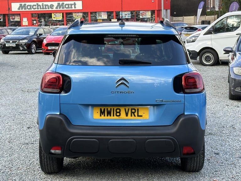 2018 Citroen C3 AirCross 1.2 PureTech Petrol Manual Feel 5 Door Hatchback Blue.