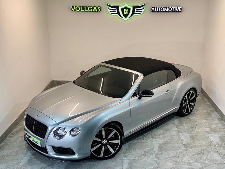 2015 Bentley Continental 4.0 V8 GTC S Auto 4WD Euro 5 2dr CONVERTIBLE Petrol Automatic