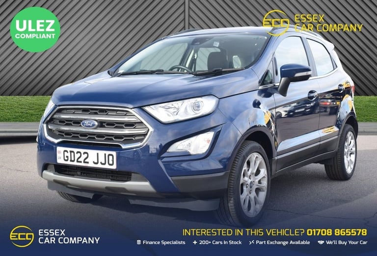 2022 Ford Ecosport 1.0T EcoBoost GPF Titanium SUV 5dr Petrol Manual Euro 6 (s/s) (125 ps) HATCHBA...