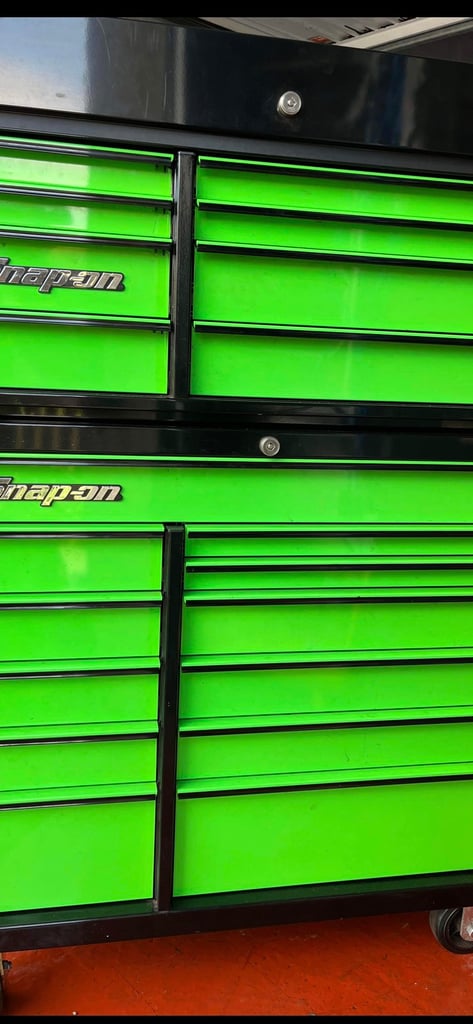 Snap on 40” roll cab tool box