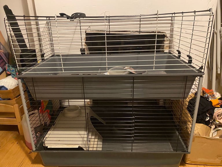 image for Ferplast Temporary Guinea Pig & Rabbit Home 240 Indoor Cage