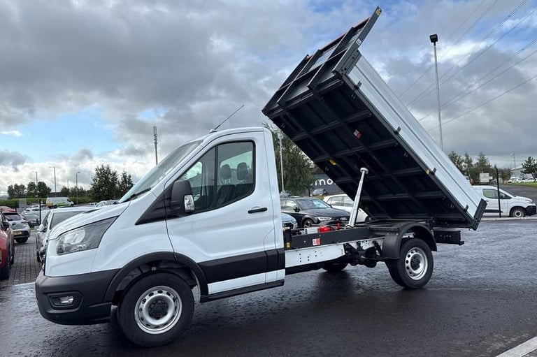 2025 Ford Transit 350 Leader L2 MWB Single Cab Tipper RWD 2.0 EcoBlue 165ps DAP, NATIONWIDE D Tip...