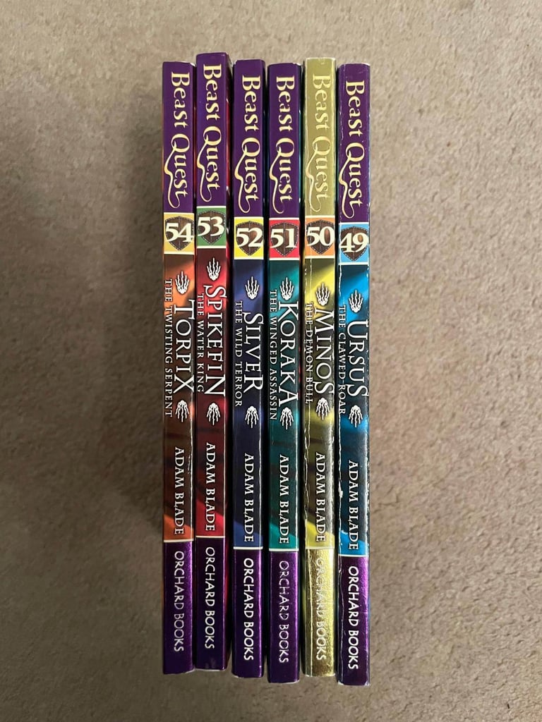 Large Bundle of Beast Quest Books