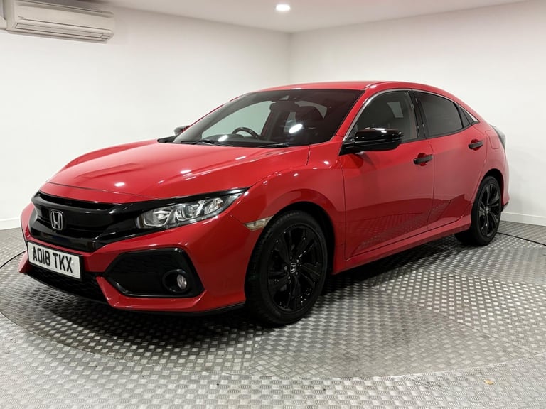 2018 Honda Civic 1.0 VTEC Turbo SR Euro 6 (s/s) 5dr HATCHBACK Petrol Manual