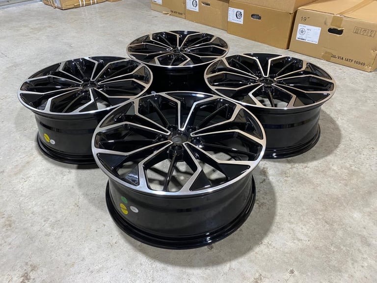 18 19" Inch Ford Focus ST 2024 style Alloy wheels Mondeo Connect Van Volvo Models 5x108