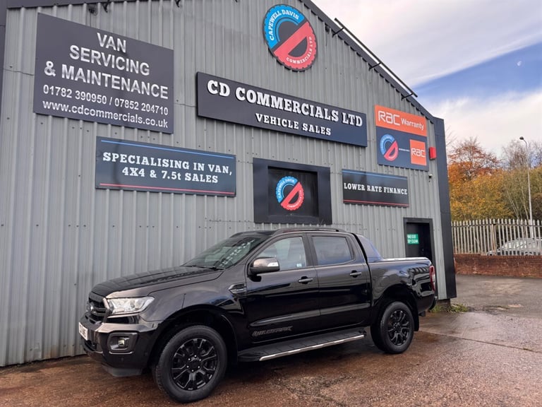 2021 Ford Ranger 2.0TDCI WILDTRAK 10 Speed Automatic Double Cab Pick Up Euro 6 NO VAT Pick Up Die...