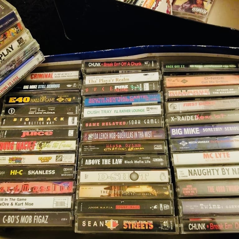 image for Cassettes rap hip hop genre