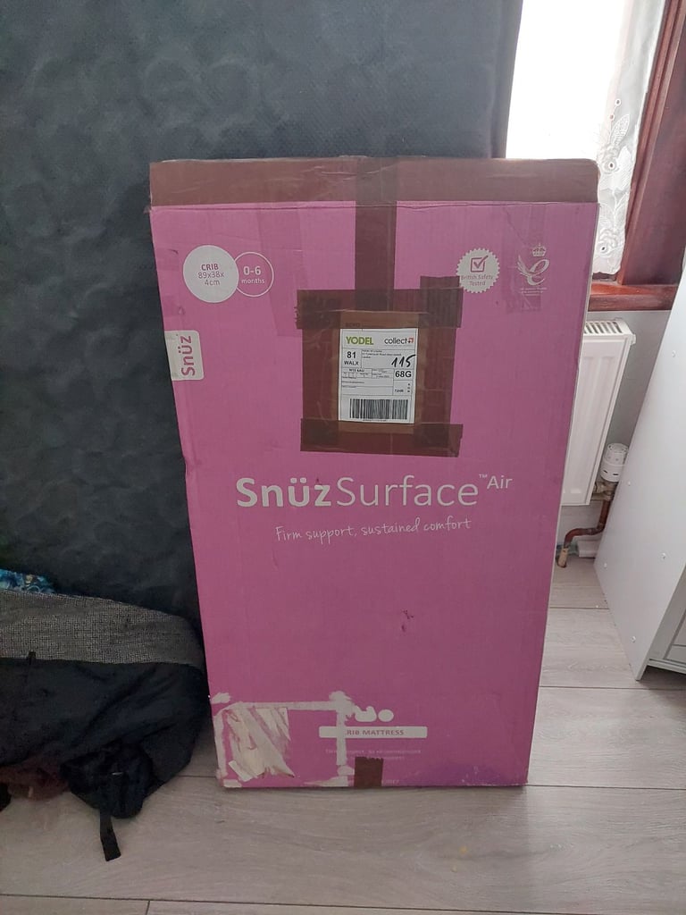 Snuz mattres for crib