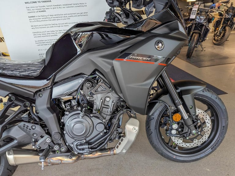 BRAND NEW Yamaha Tracer 7. Midnight Black. £8,800 On the Road (No Added Fees!)