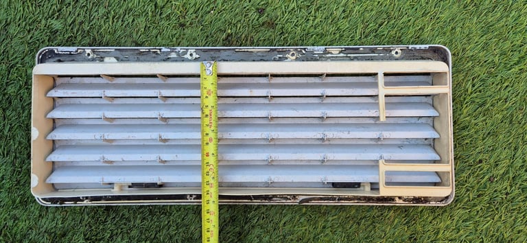 Fridge vents, water heater vents, heater flue cowls for camper caravan motorhome.