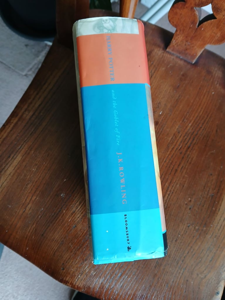 First Edition Harry Potter and the Goblet of Fire