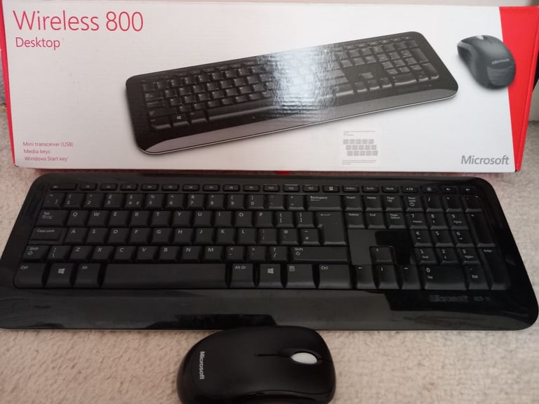 Used Wireless keyboard and mouse. 