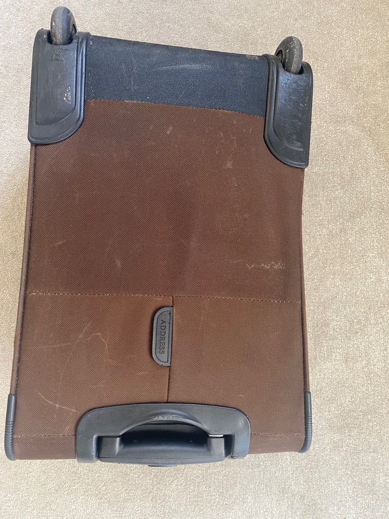 Antler small luggage with wheels,expendable telescopic handle 