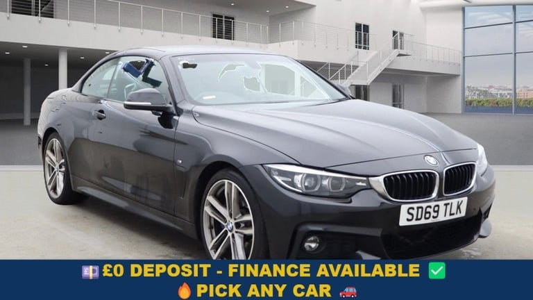 image for 2019 BMW 4 Series 2.0 420i GPF M Sport Convertible 2dr Petrol Auto Euro 6 (s/s) (184 ps) Converti...