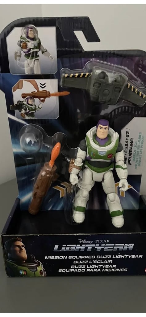 Lightyear Mission Equipped Buzz Lightyear Action Figure. New sealed 