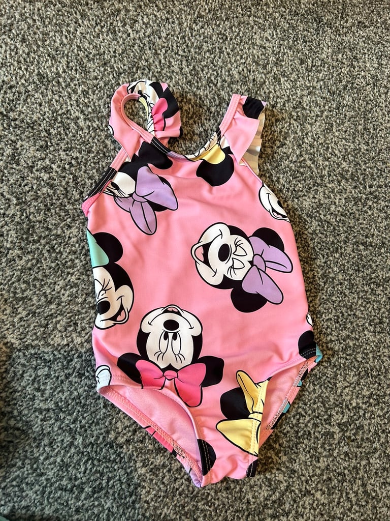 Baby girl Minnie Mouse swimsuit 