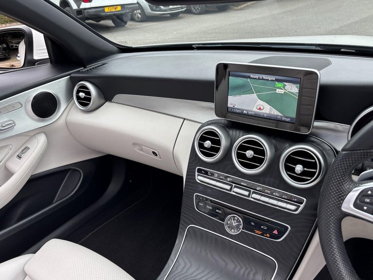 2017 Mercedes-Benz C Class 2.0 C200 AMG Line Cabriolet 2dr Petrol G-Tronic+ Euro 6 (s/s) (184 ps)...