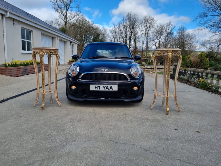 2  Large Ornate Egyptian Stands (Granite Top)