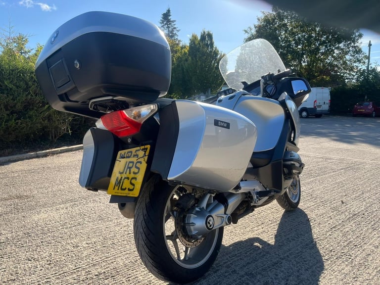 2007 07 BMW R1200RT R1200 RT SILVER TOURER R 1200 CLEAN TOURER CRUISE RADIO
