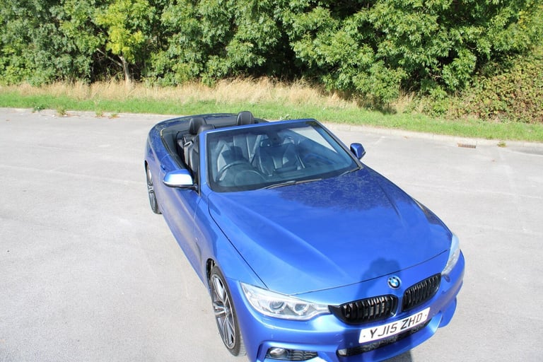 2015 BMW 4 Series 3.0 430d M Sport Auto Euro 6 (s/s) 2dr CONVERTIBLE Diesel Automatic