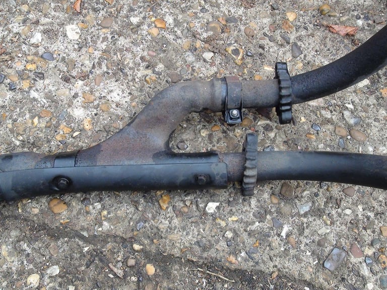 yamaha xs1100S exhaust system