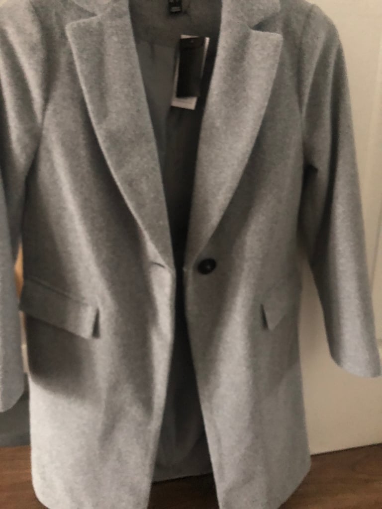 Ladies Grey petite Coat 