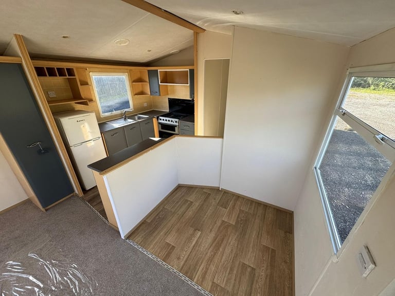 3 Bed Static Caravan - New Carpet - Offsite Sale for Own Land, Self Build, Farms