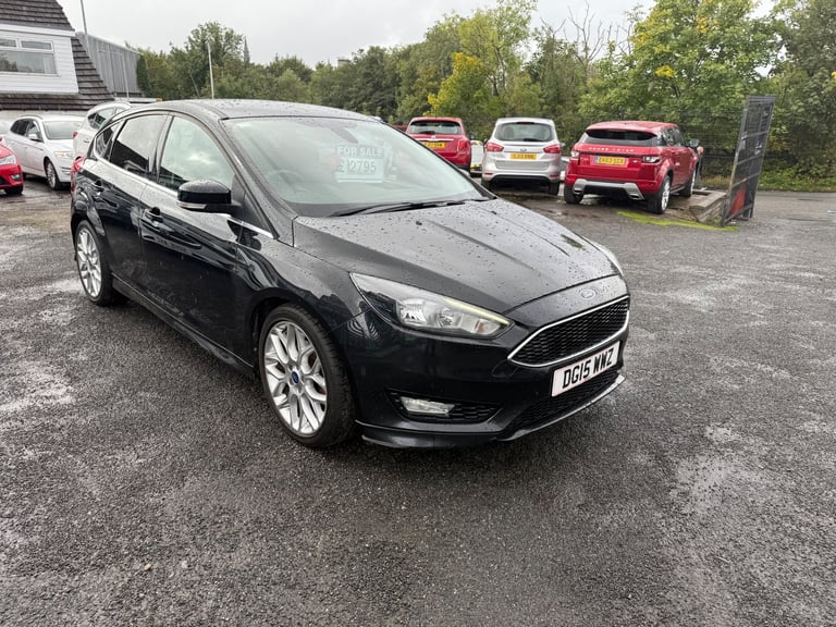 2015 Ford focus Zetec S Facelift Model 1.5 petrol 6 speed manual mot for 1 year