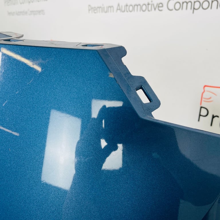 Skoda Scala Rear Bumper Genuine Blue With Diffuser 2019 - 2023 [ao63]
