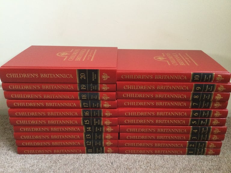 Britannica Children's Encyclopaedia 20 Volumes