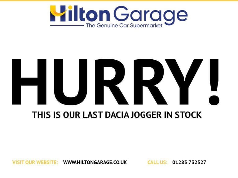 2022 Dacia Jogger 1.0 TCe Extreme SE MPV 5dr Petrol Manual Euro 6 (s/s) (110 ps) HEATED F SEA MPV...