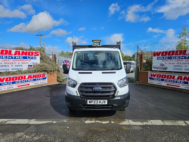 2023 ON 23 PLATE FORD TRANSIT 350 LEADER TDCI RWD LWB DROPSIDE PICK UP ULEZ FREE