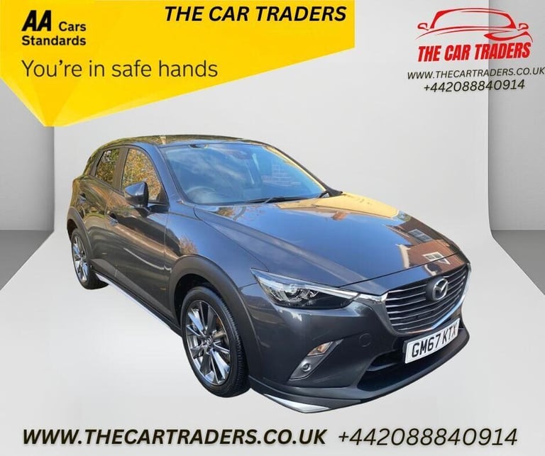 image for 2017 Mazda CX-3 2.0 SKYACTIV-G GT Sport SUV 5dr Petrol Auto Euro 6 (s/s) (121 ps) SUV Petrol Auto...