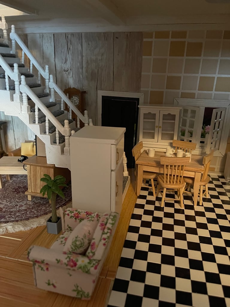 Home made dolls house
