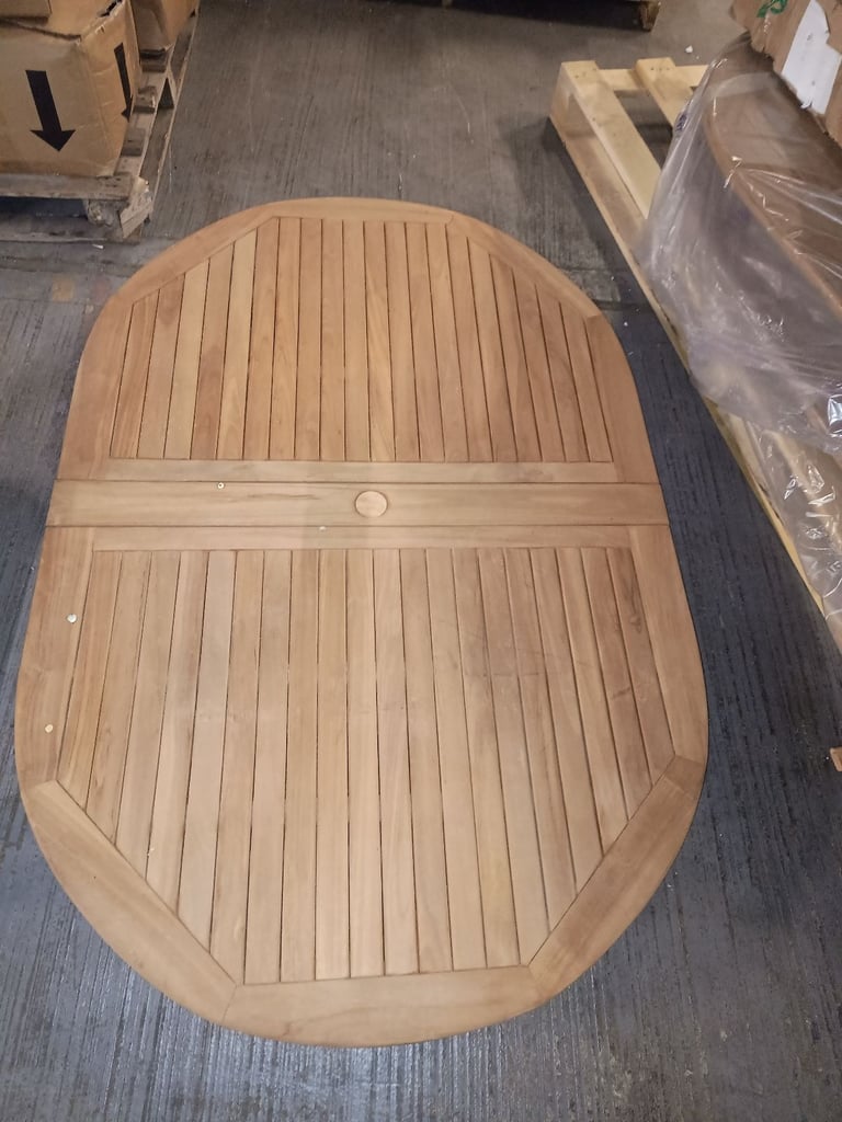 image for Garden extending table 180/240 Teak