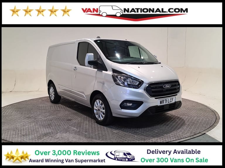 FORD TRANSIT CUSTOM 2.0 300 ECOBLUE LIMITED P/V L1 H1 130 BHP SWB NO VAT