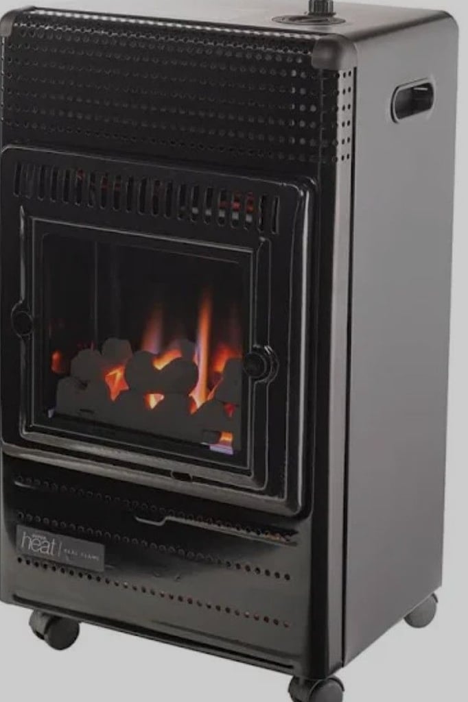 Coal fire effect gas heater