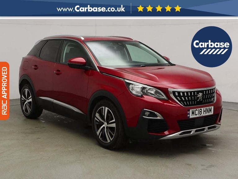 image for 2018 Peugeot 3008 1.2 PureTech Allure SUV 5dr Petrol EAT Euro 6 (s/s) (130 ps) SUV Automatic
