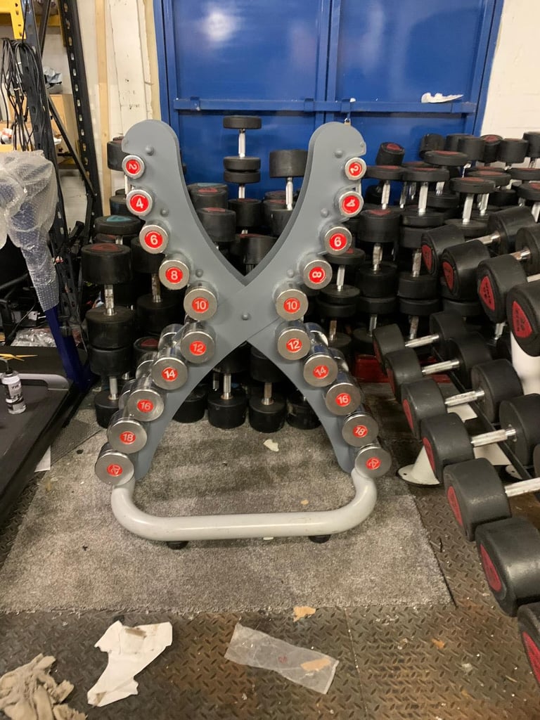 Gym Fitness Olx Second Hand Dumbbells Borneobulletin Com Gym
