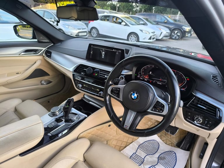 2020 BMW 5 Series 2.0 Diesel Hybrid PCO Ready 520d MHT M Sport 5 Seats 4dr Euro 6 ULEZ Free SALOO...
