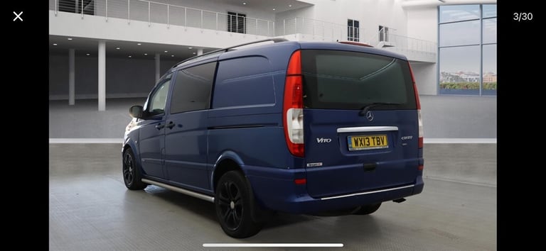 2013 Mercedes-Benz Vito 122CDI Window Van Auto PANEL VAN DIESEL Automatic