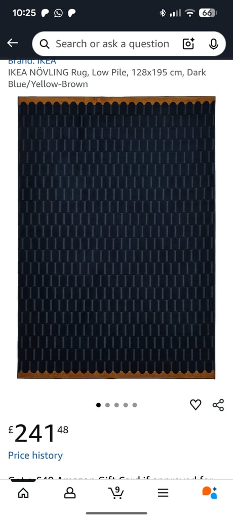 Rug blue / navy
