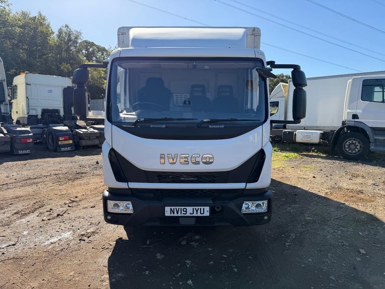 Iveco Eurocargo 75-160 2019 EURO 6 7.5 ton short wheel base box truck auto 