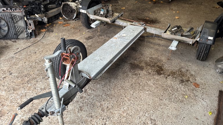 Car ,van recovery dolly towing trailer ramps straps hand winch 