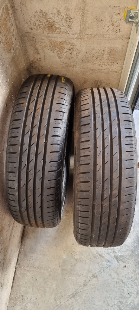 2-off Nexen 195/65/R15 Tyres - Part Worn