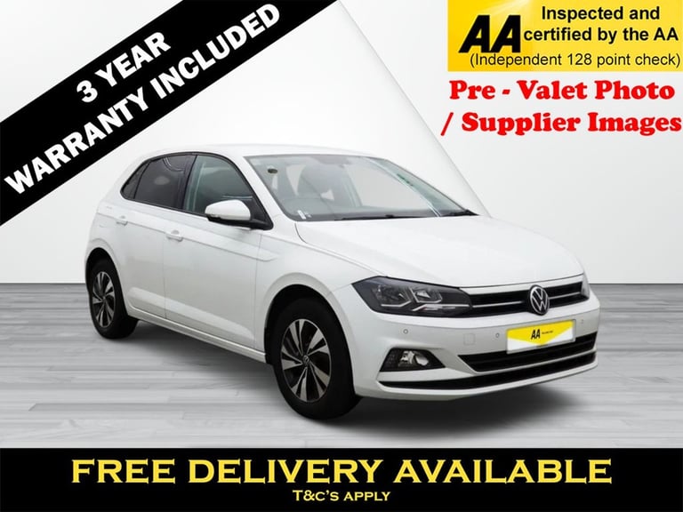 2021 Volkswagen Polo 1.0 TSI Match Hatchback 5dr Petrol Manual Euro 6 (s/s) (95 ps) 1 OWNER Hatch...